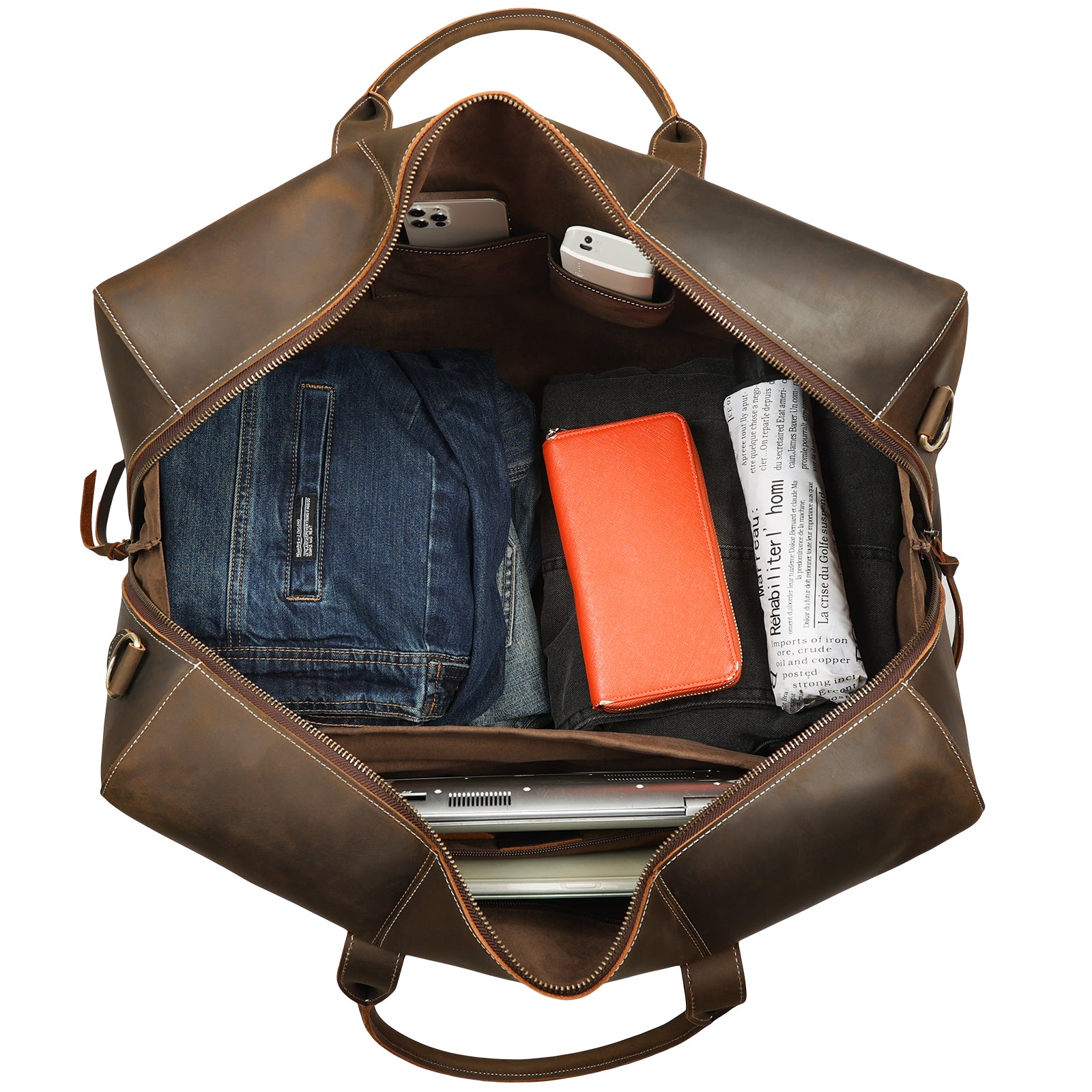 Quel sac à main pour voyager ?  Leather weekender bag, Leather