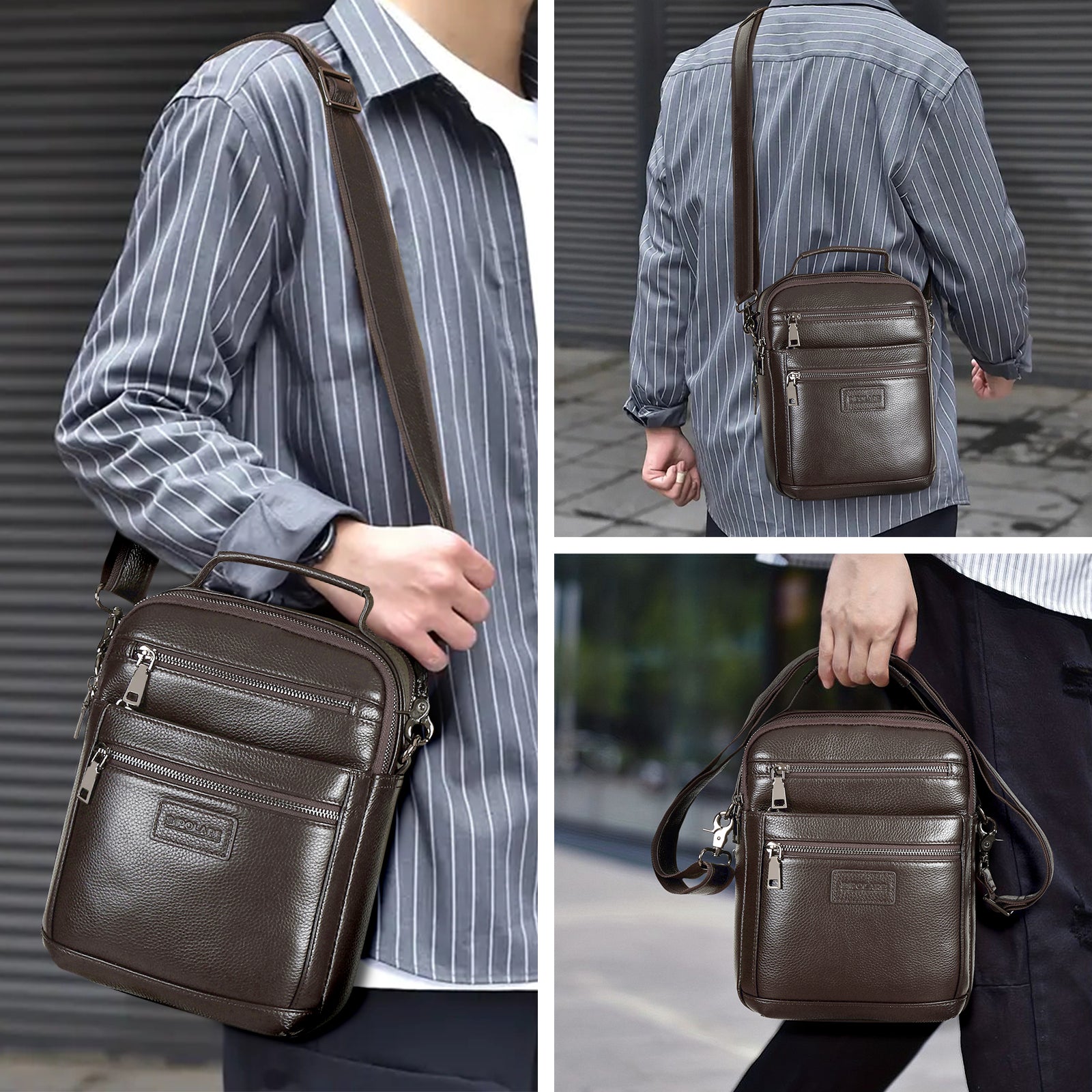 Italian leather mens bags hotsell