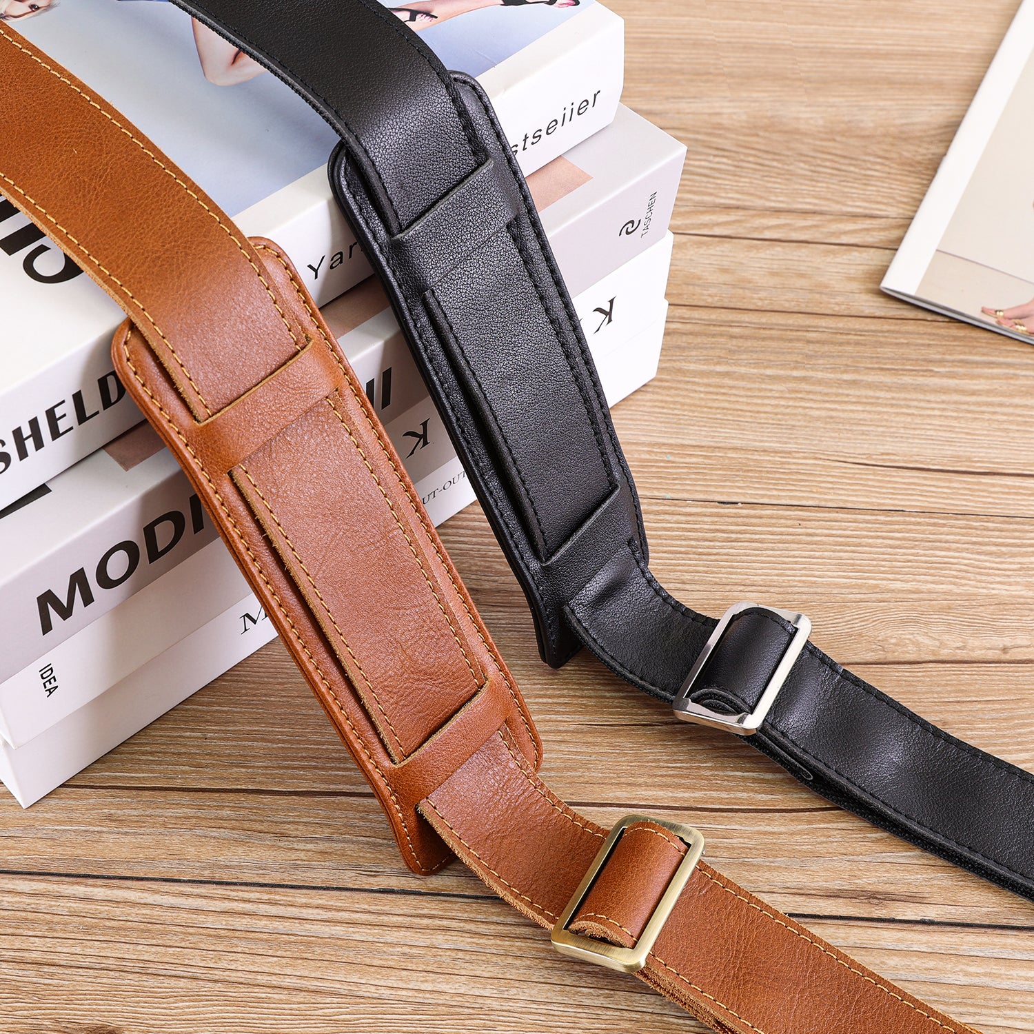Thick leather crossbody strap replacement