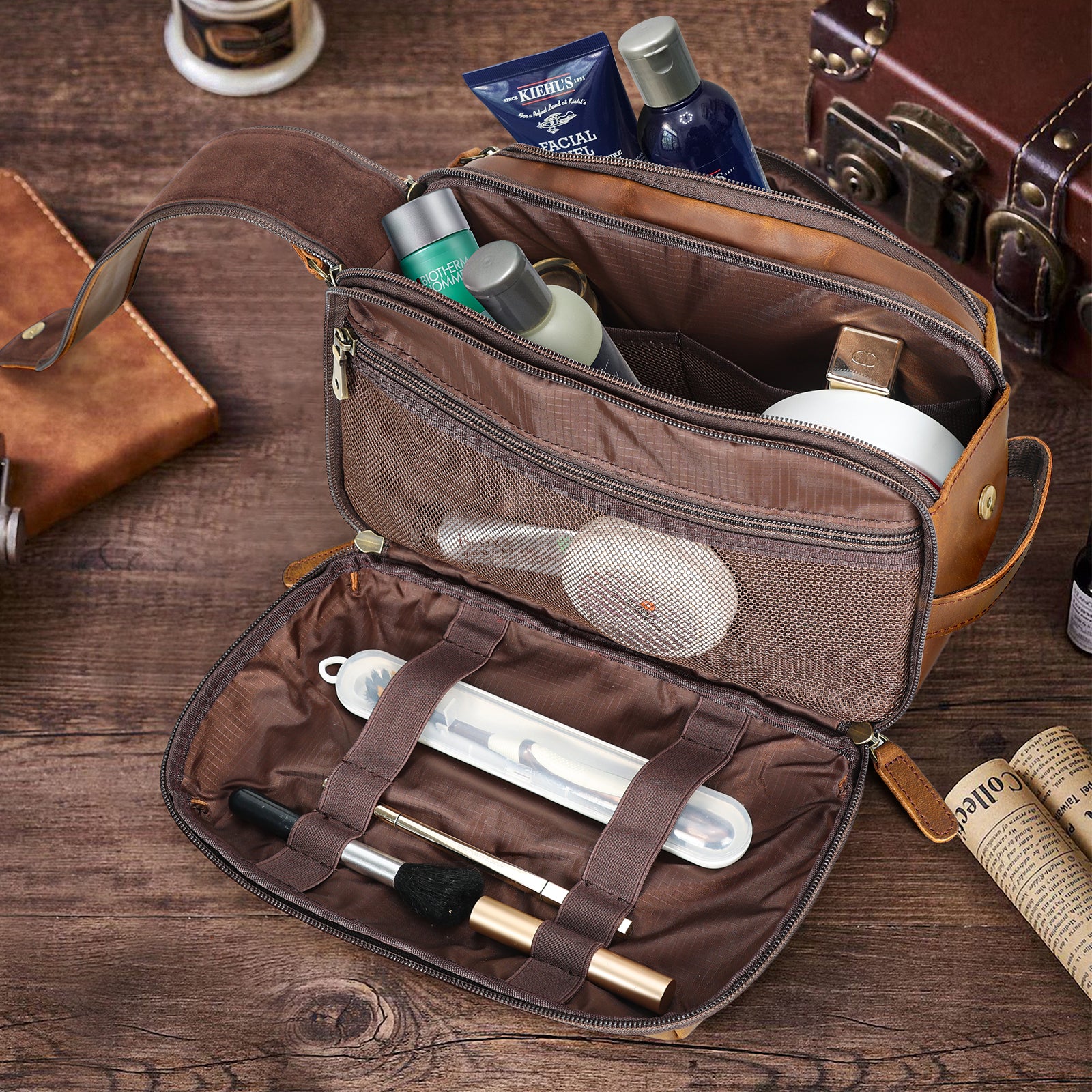 Large shaving kit bag sale