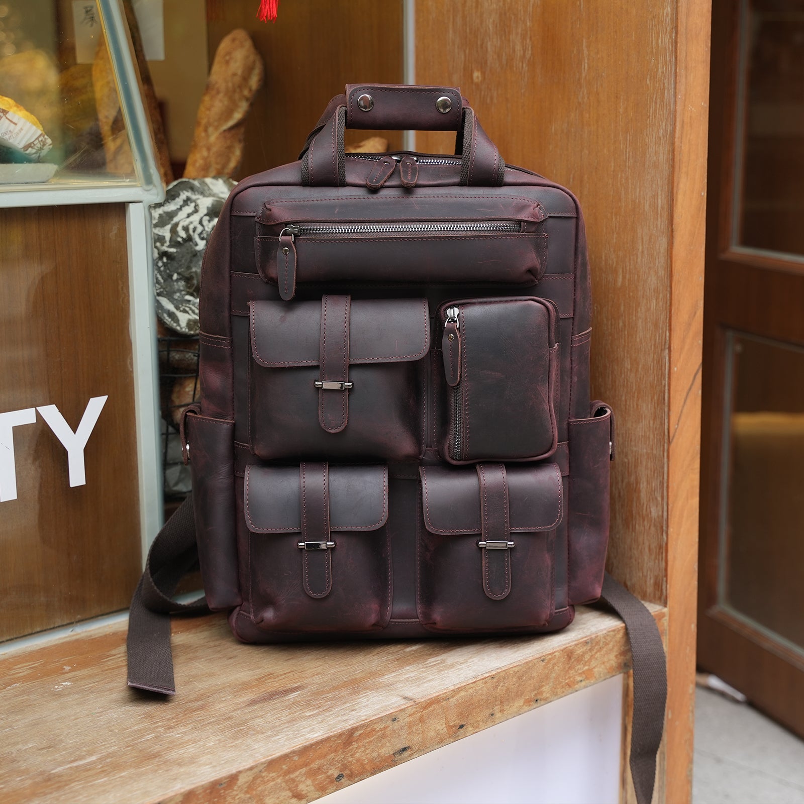 Satchel clearance laptop backpack