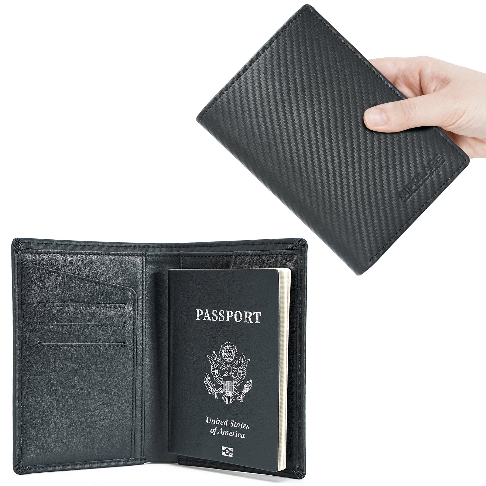 New Passport Holder Passport Wallet Rfid Blocking For Men And