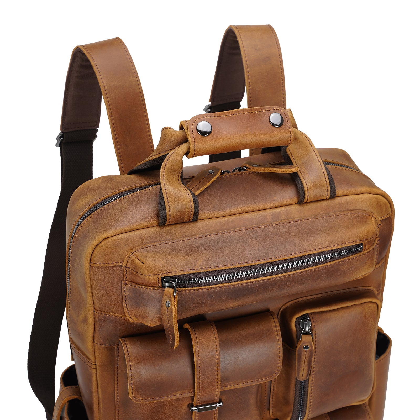 Vintage backpack outlet laptop