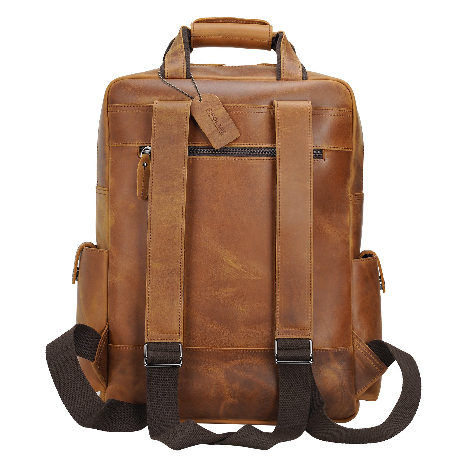 Vintage style hotsell laptop backpack