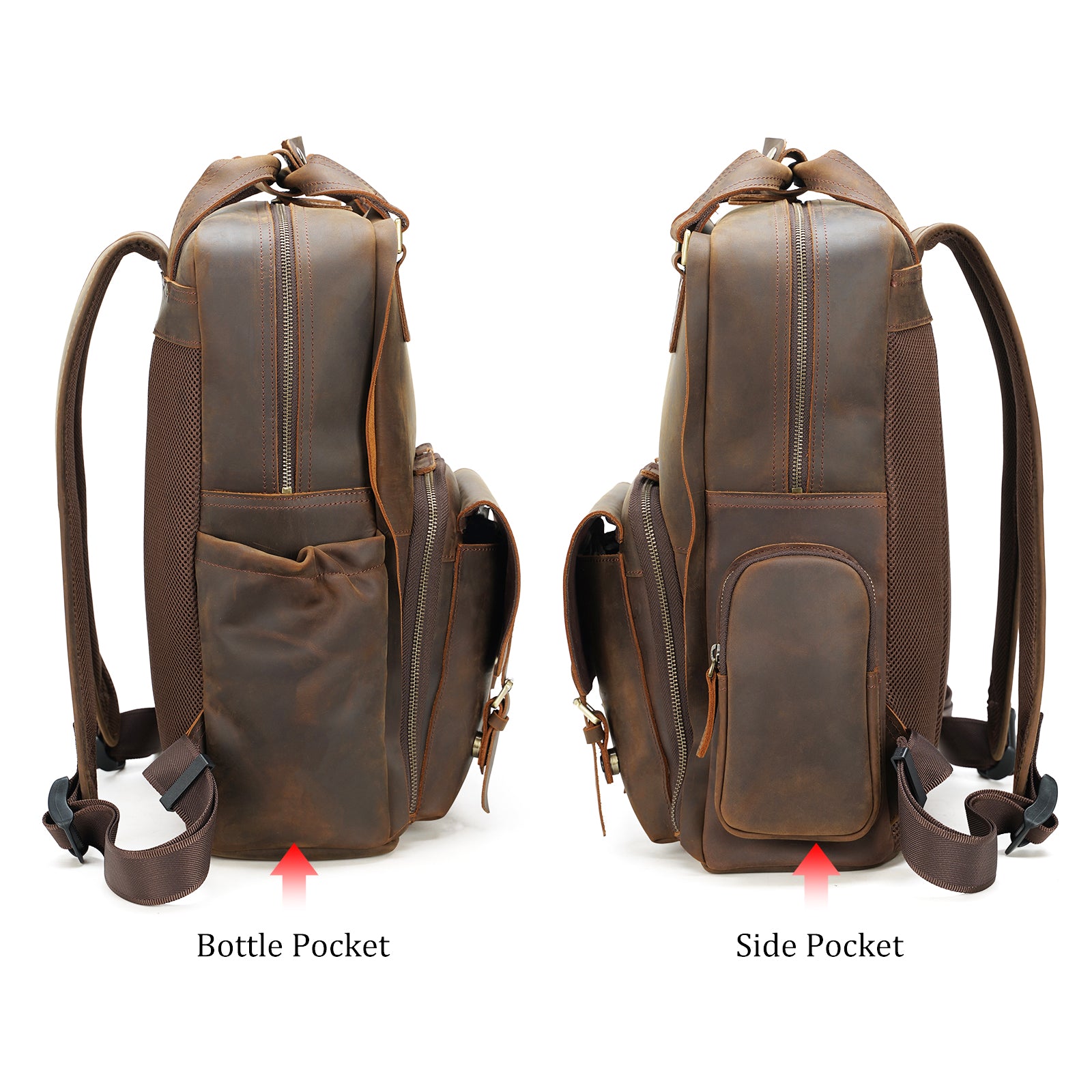 Leather Backpacks - Travel Rucksacks - Laptop Bags | Pampora Leather