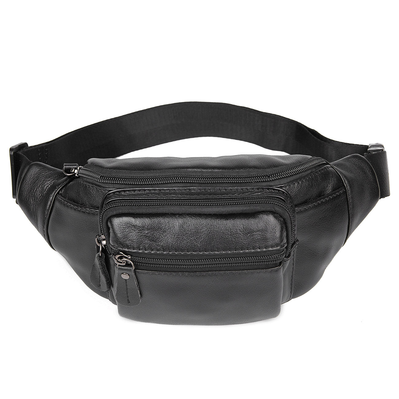 Real Leather Belt Bag