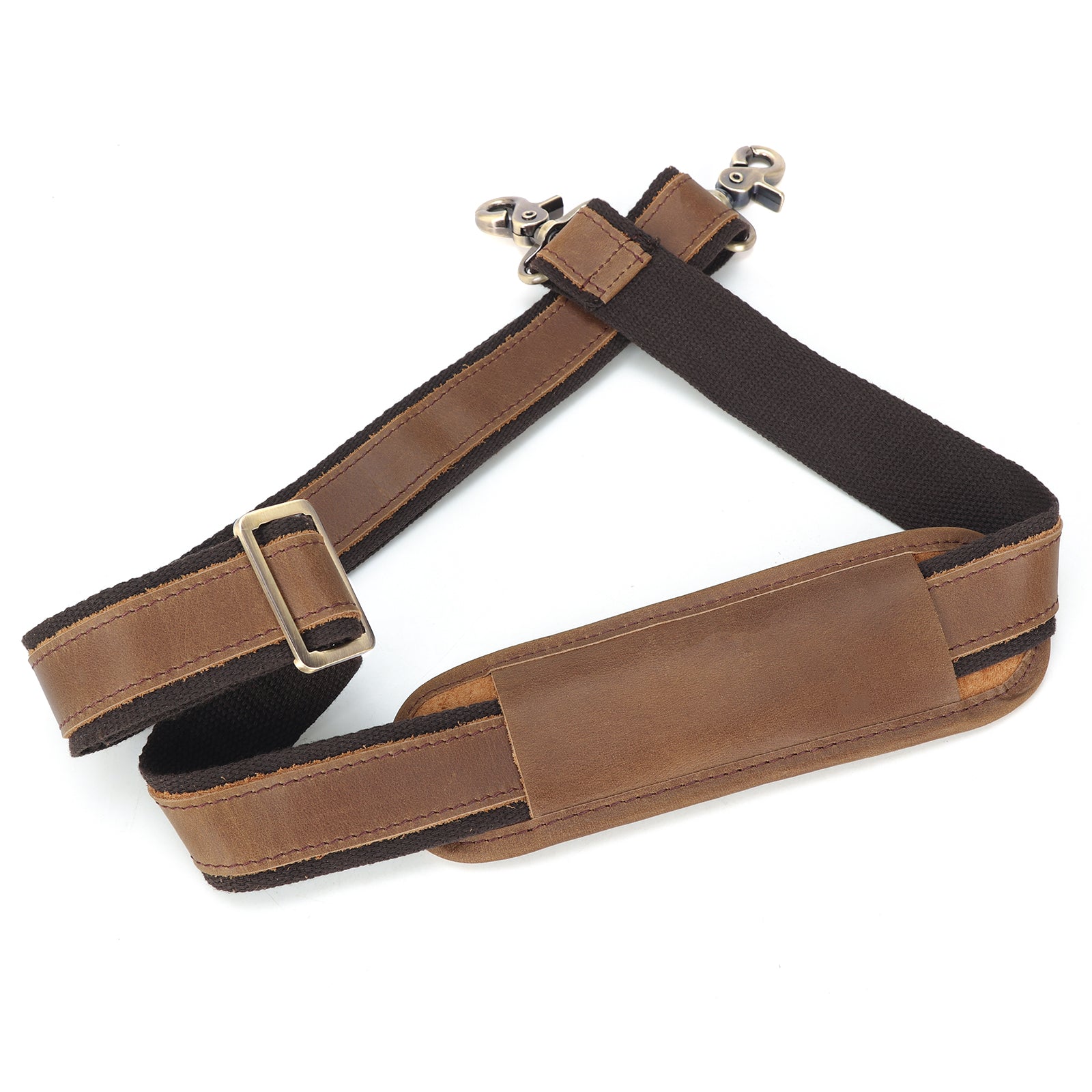 Mcraft® 9mm Dark Brown Leather Shoulder Strap Replacement 
