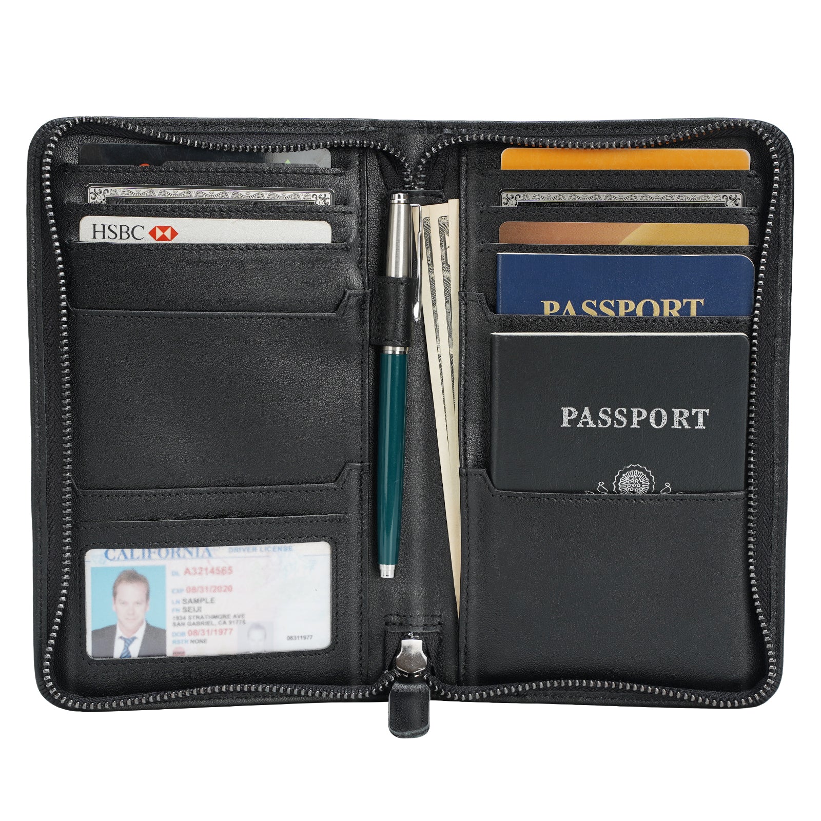 Polare Full Grain Leather Passport Holder Cover Case for Men RFID Blocking  Travel Wallet Holds 4 Passports