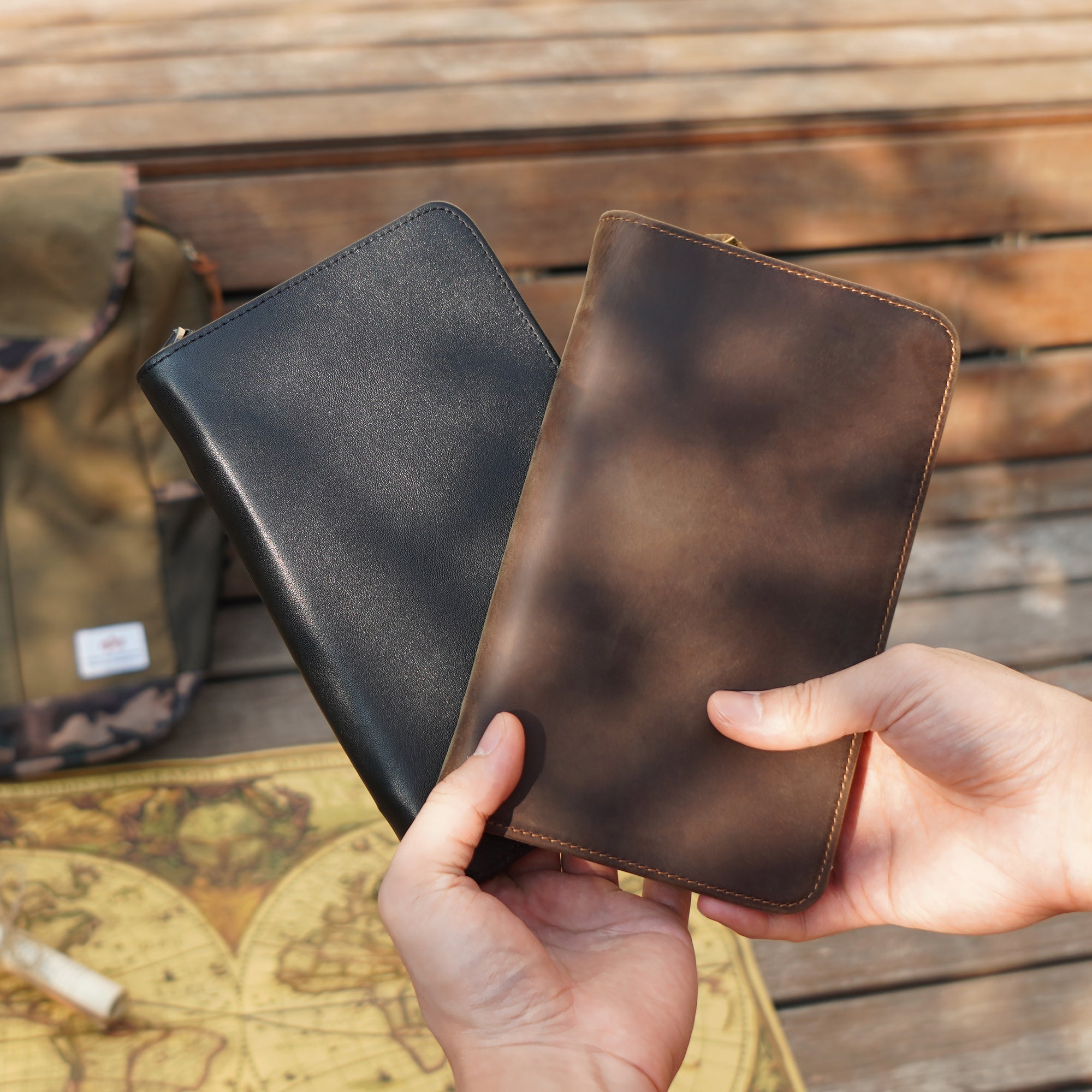 Passport Cover, Small Leather Goods for Men